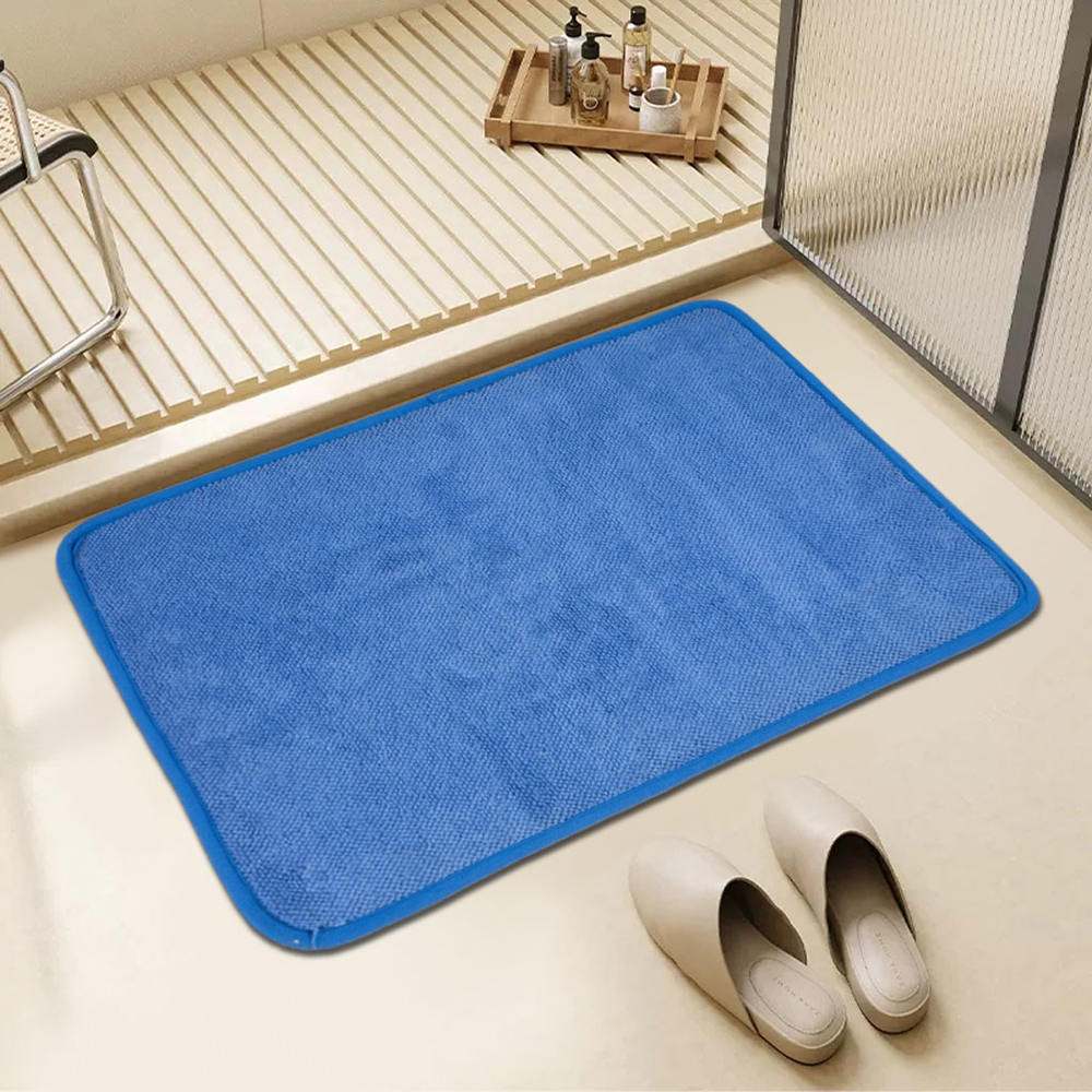Chenille Solid Bath Bat Mat